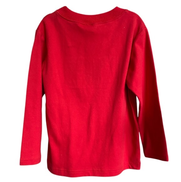 Anavini Hand Smocked Mickey Mouse Long Sleeve Top Size 6 - Picture 5 of 5